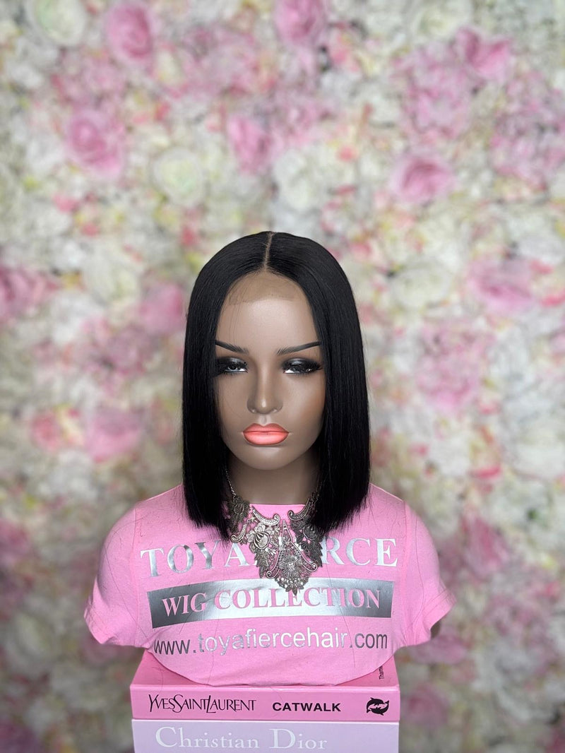 Blunt cut bob